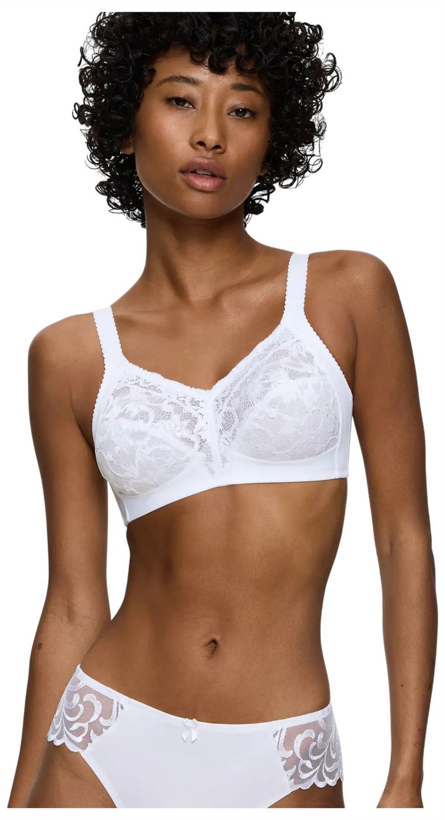 Triumph Womens Delicate Doreen Non Wired Bra – White