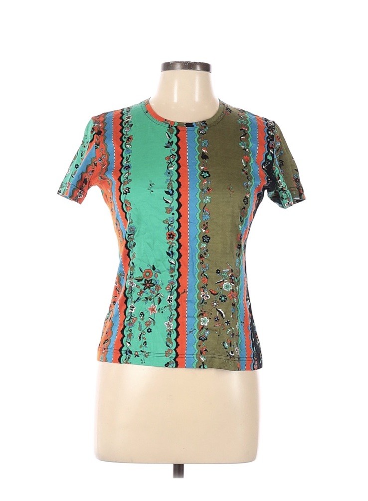 Emilio Pucci 1980s Or 90s Rare Floral Print! Size L Vintage