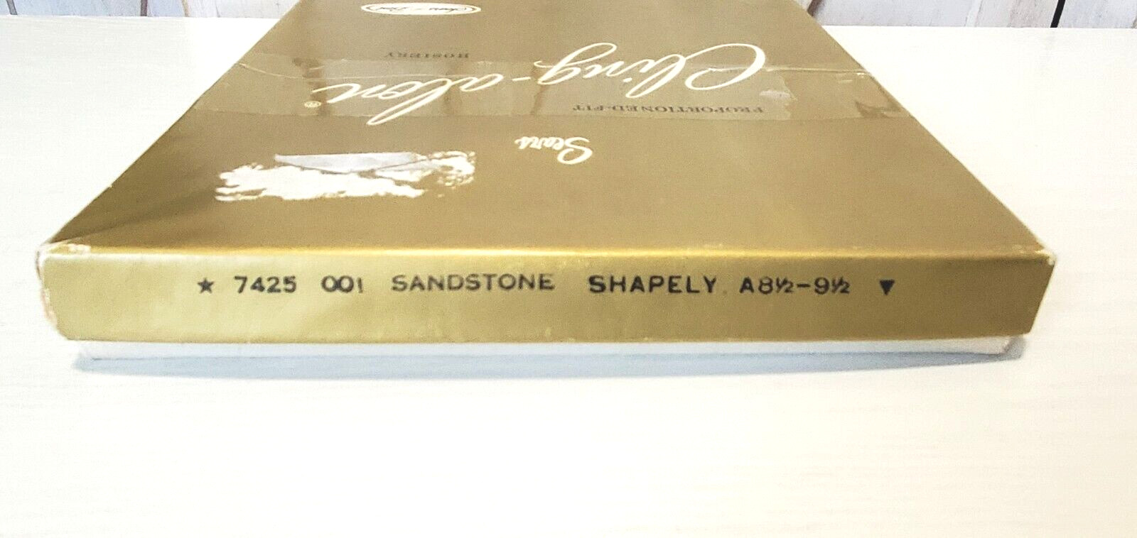 3 Pr VTG SEARS CLING-ALON Hosiery Stockings 1960&rsquo;s Sanstone Shapely A 8.5-9.5