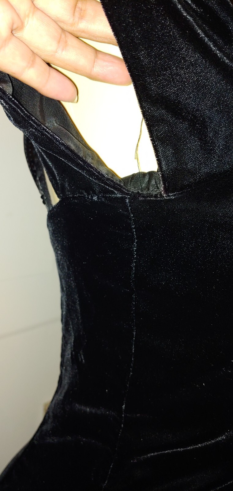 Vintage vampire Mistress Velvet Sequin 90s Dress Limited Edition