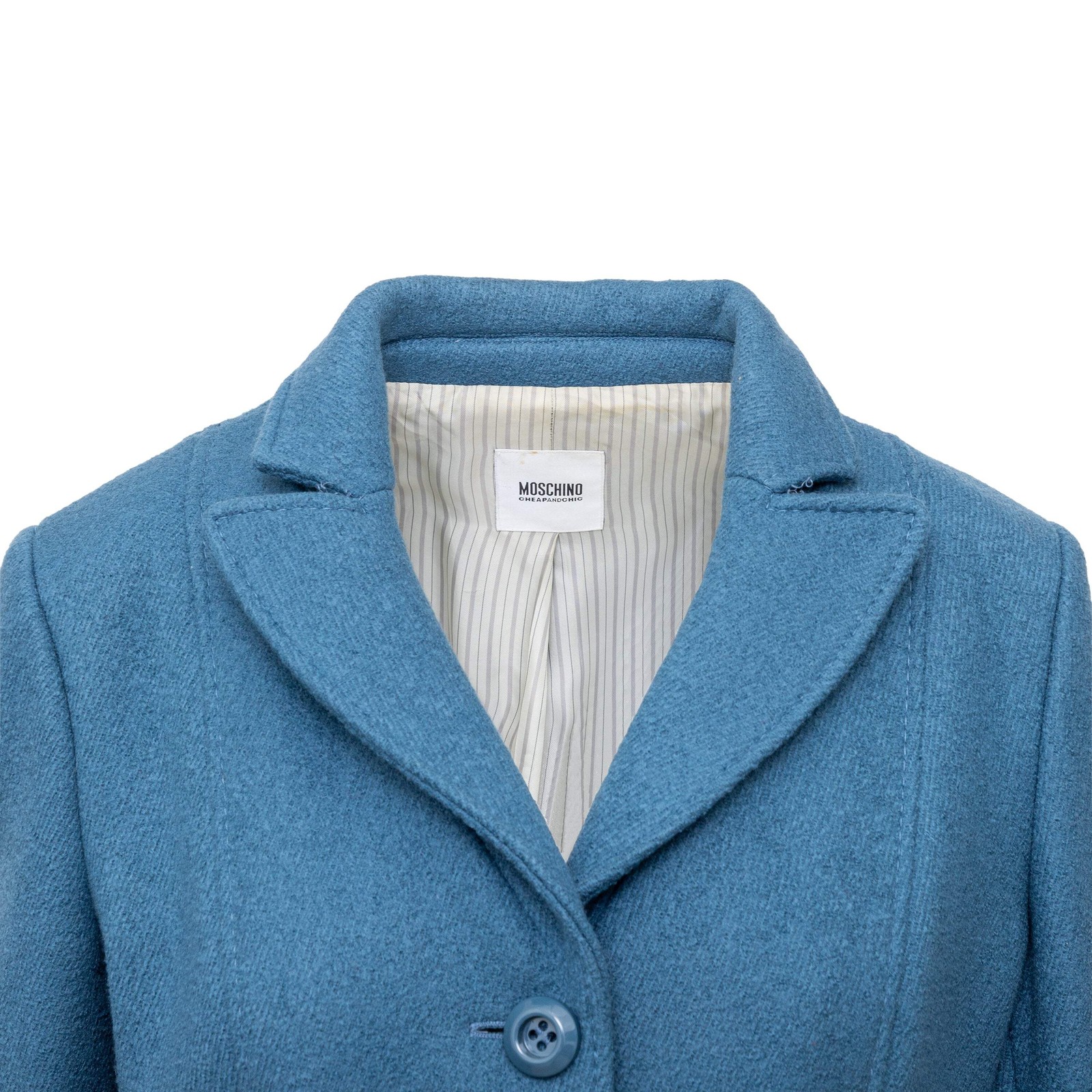 Vintage Moschino Cheap & Chic Wool Coat 2010s – Retro Chic Women&rsquo;s Coat