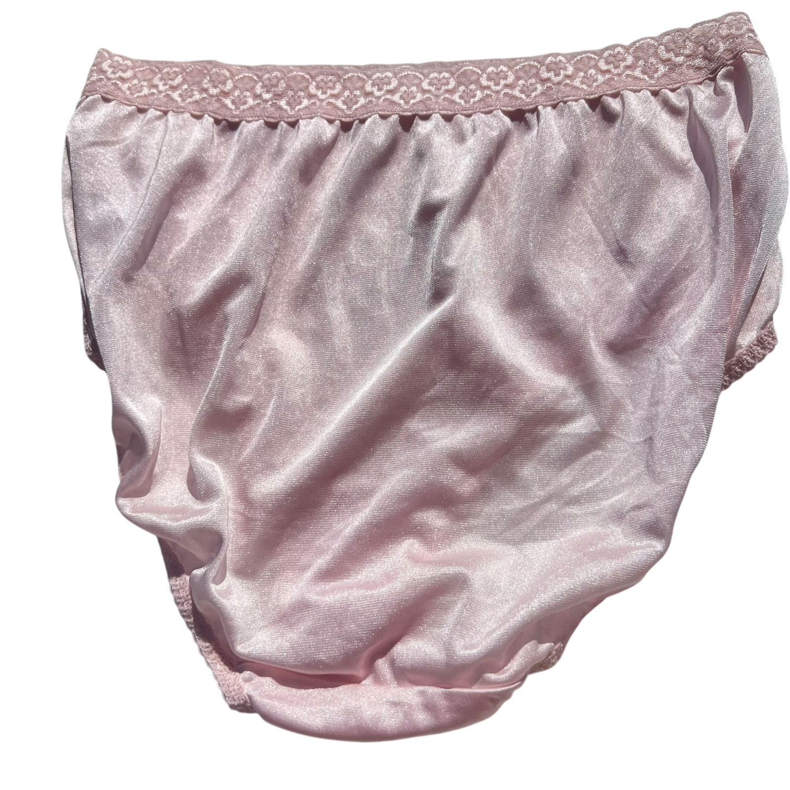 Vintage Fruit of The Loom Panties Nylon 8 Sheer Shiny Second Skin Silky Satin