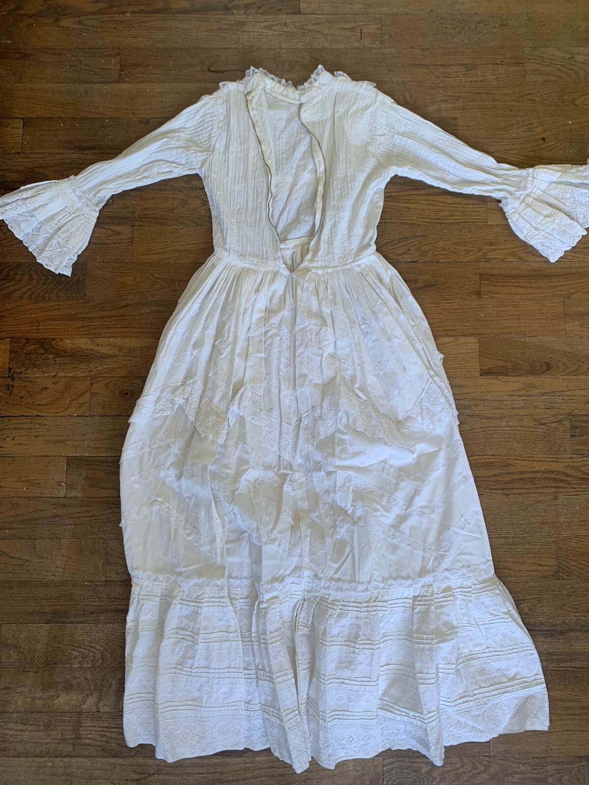 ORIGINAL Vintage 1970s LAURA ASHLEY BoHo Cotton Maxi Dress