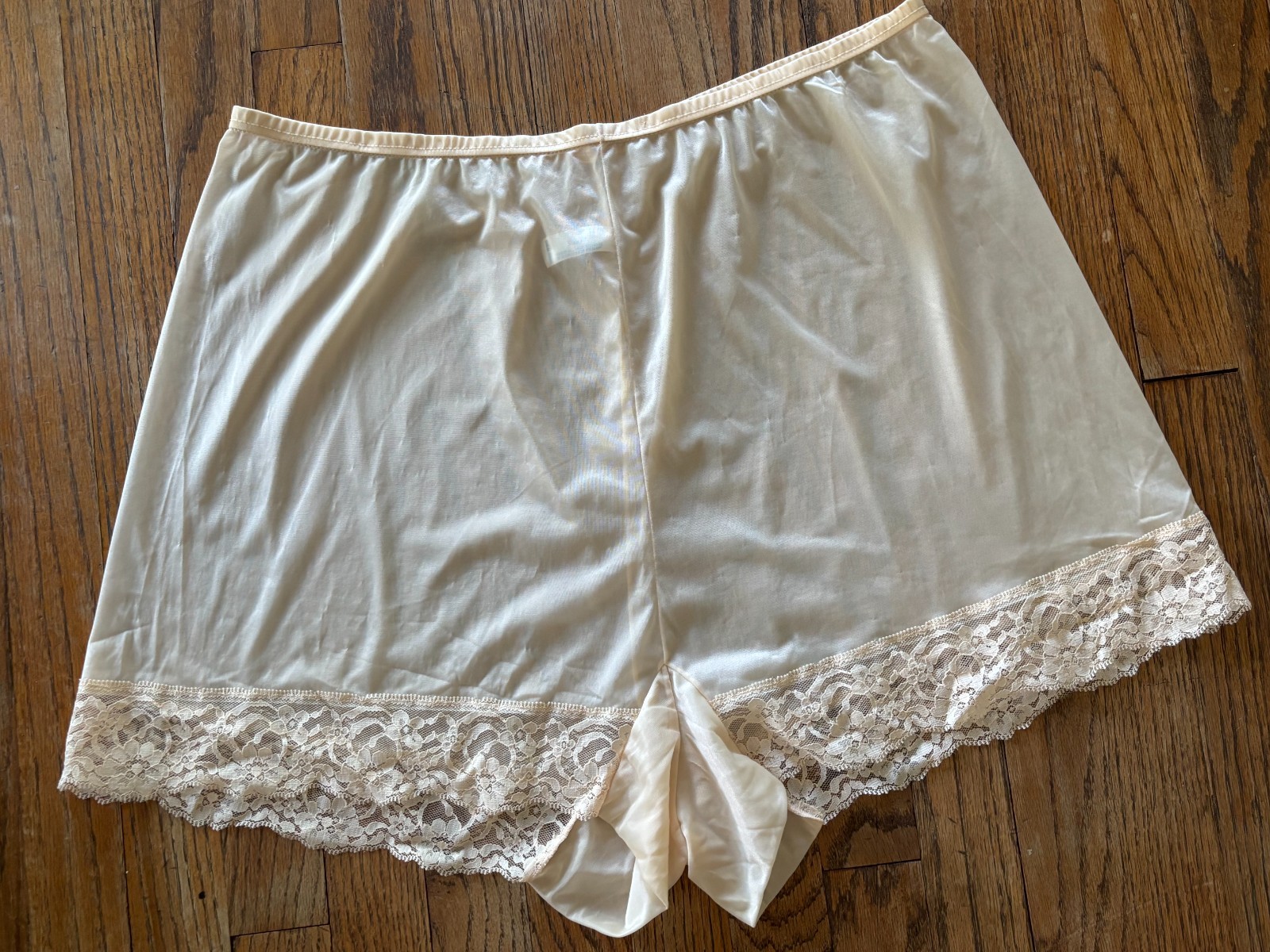 Vintage 1960s Vanity Fair Nylon Pillowtab Sheer Pettipants Slip Shorts Lace 11