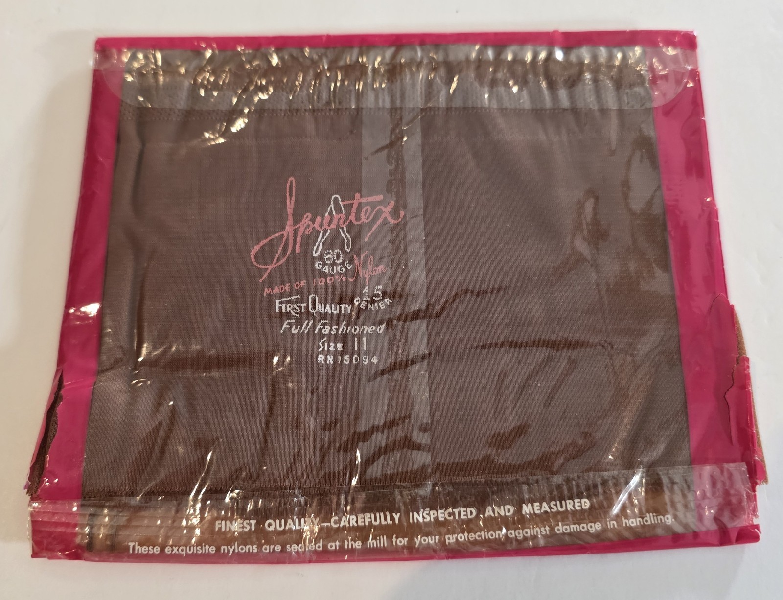 ✨Size 11×33 *DARK SEAM* NEW 60 Gauge 15 Denier Vintage Full Fashion Stockings