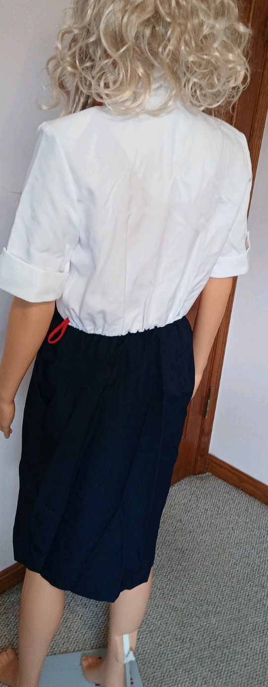 Authentic Preppy Mod90s 1-piece versatile dress. « WPGordon » HQ-EVC Size 4.
