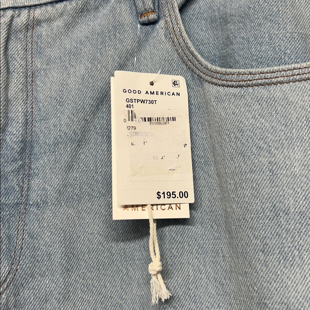 Good American Good &rsquo;90s Patch Jeans Size 15