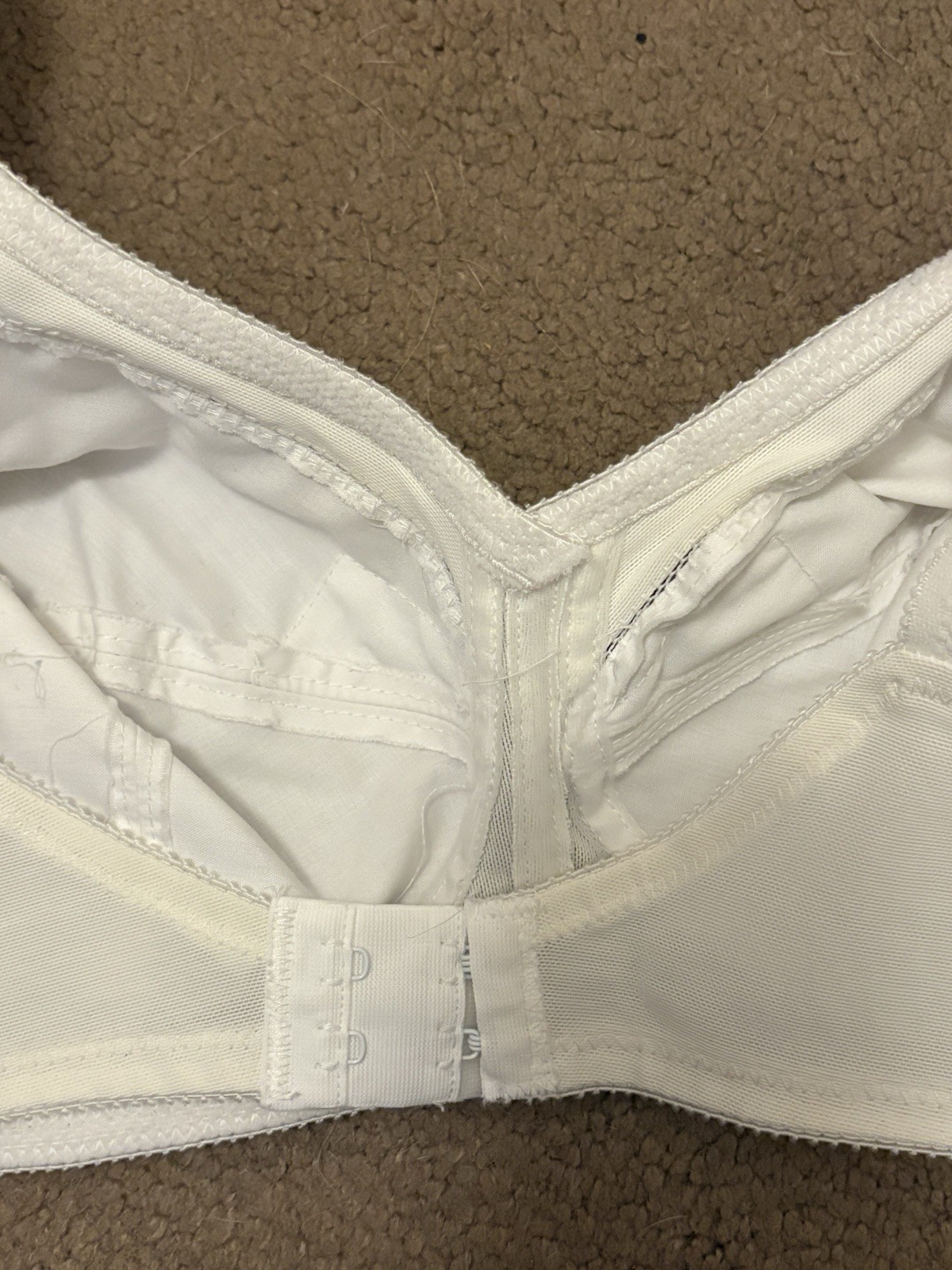 Vintage Flexees Cotton Lightweight White Bra 36B Style 1653 -Excellent Condition