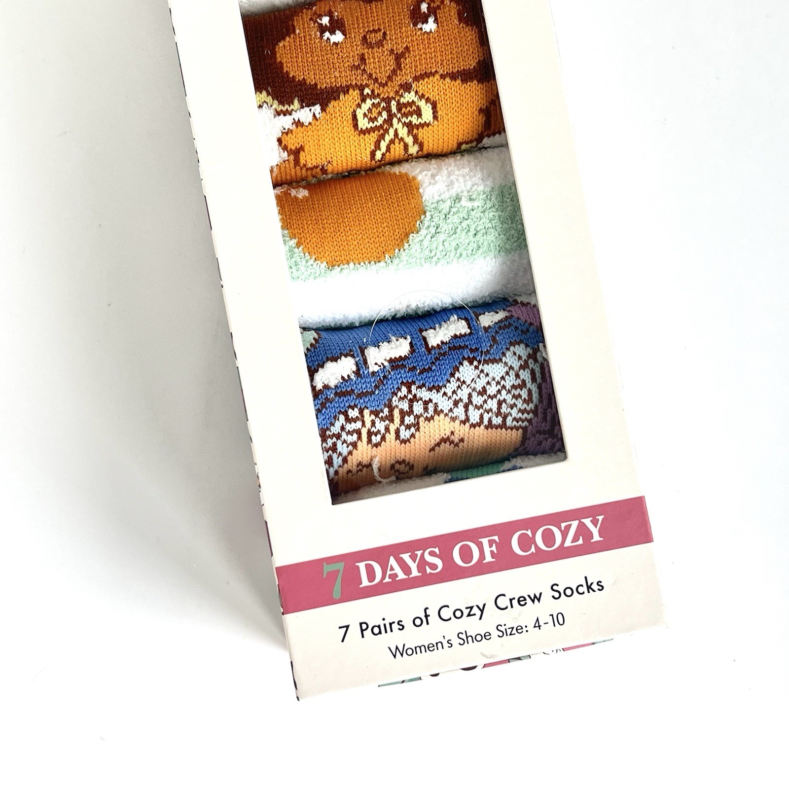 Strawberry Shortcake 7 Cozy Crew Socks Set Women&rsquo;s 4-10 New in Box