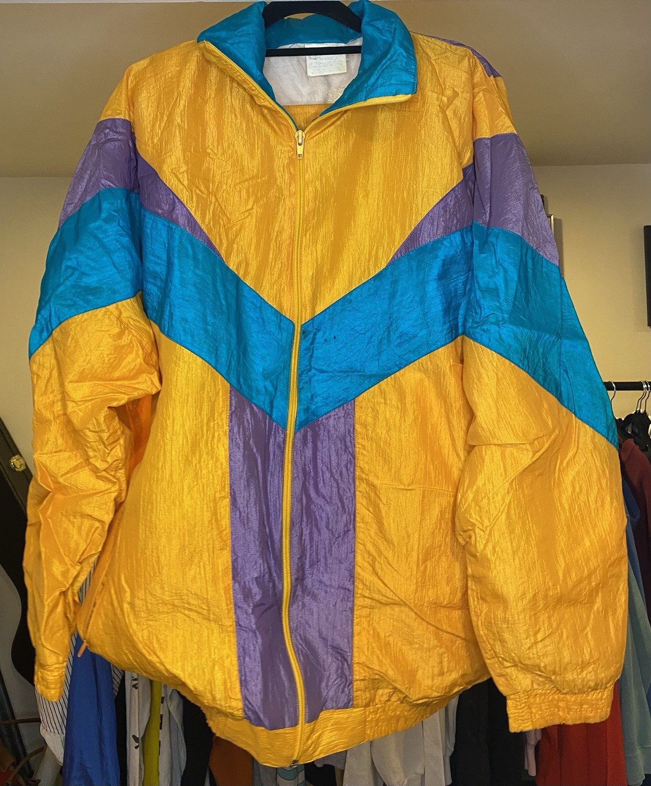 VNTG 80s Chandni Matching Jumpsuit Women&rsquo;s Size Large