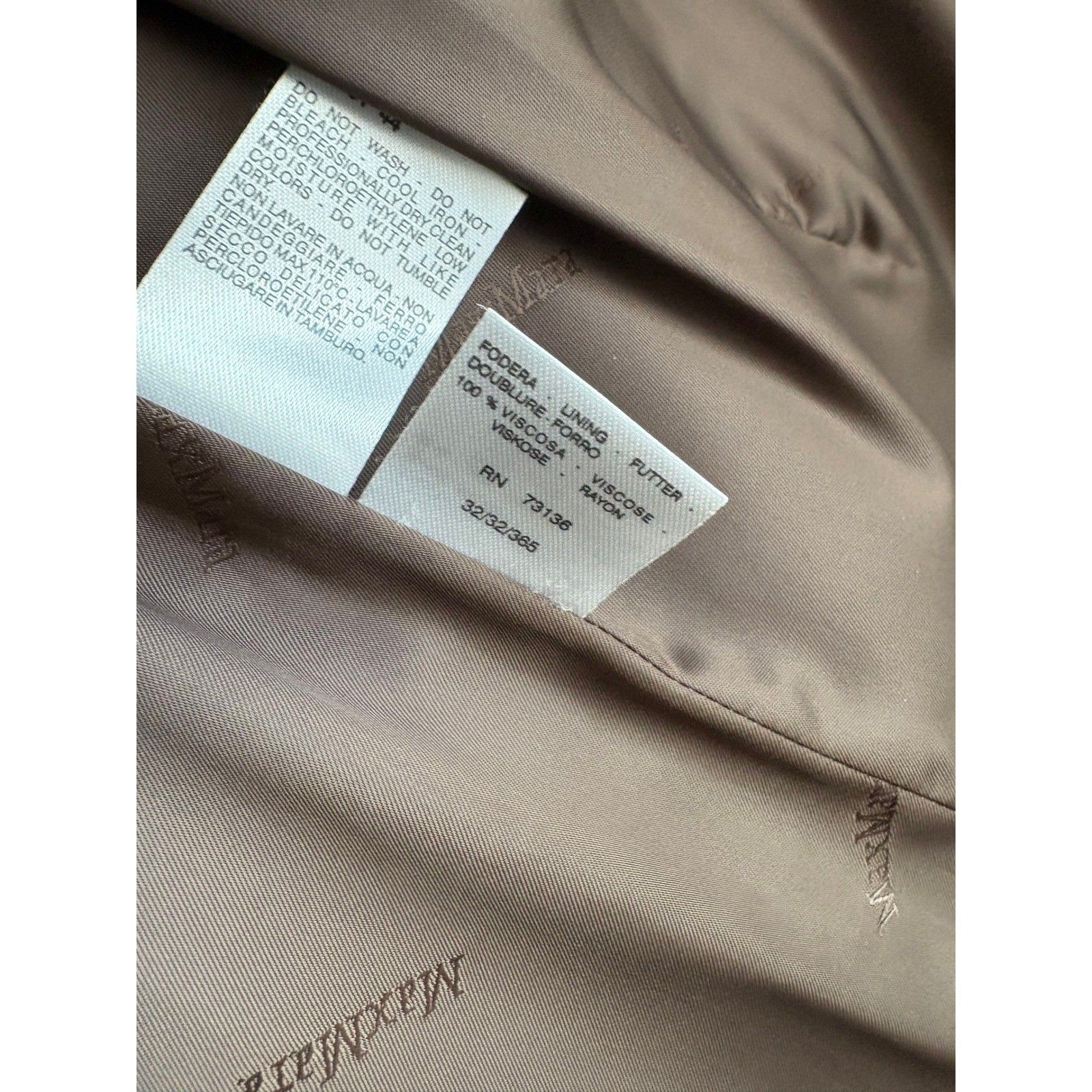 Vintage Max Mara Alpaca Wool Belted City Overcoat Old Money Quiet Luxury Preppy