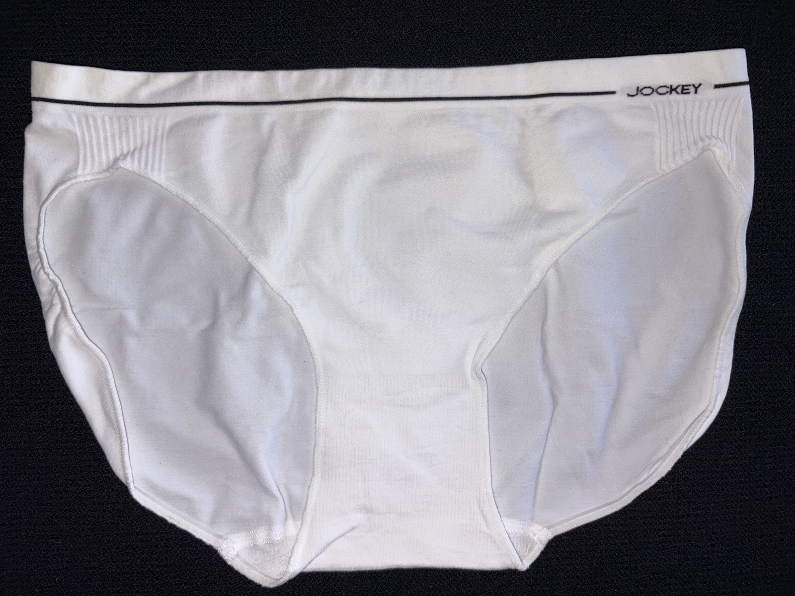Jockey Low Rise White Nylon L Y2K Panty Underwear L Brief Underwear