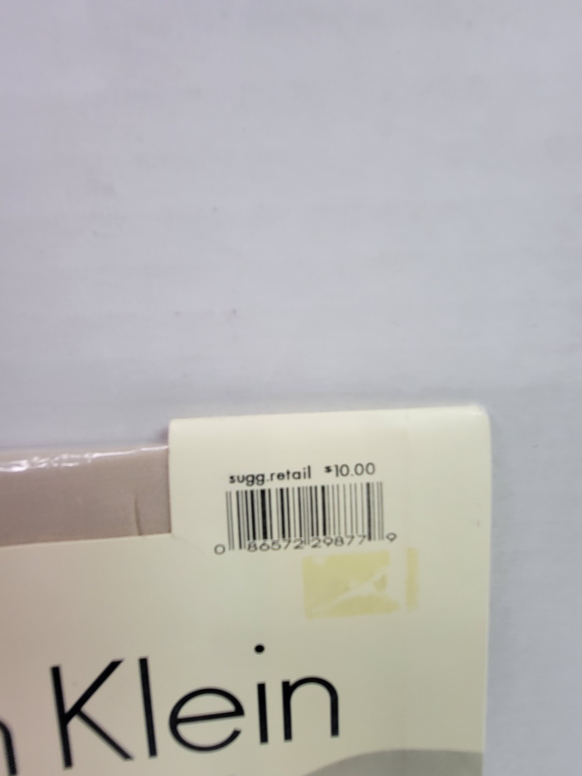 Vintage Calvin Klein Matte Sheer Control Top Pantyhose Size A Chalk Style 720…