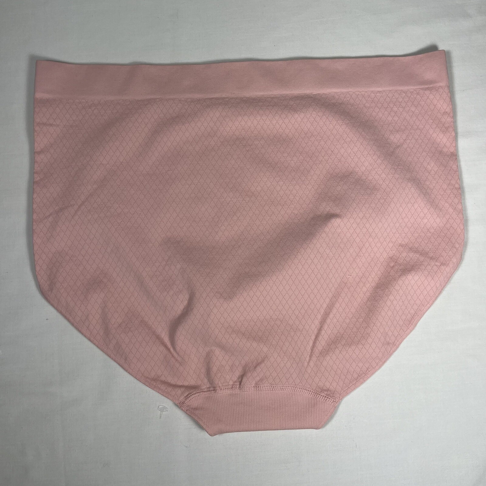 NWOT Two Pair Breezies Plus Size Pink and Beige Stretch Panties. Size 2X