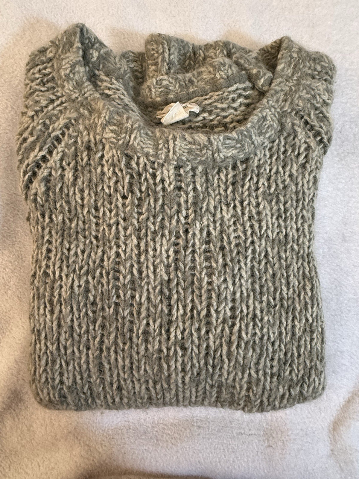 Vintage 90s Y2K American Eagle Outfitters Angora Blend Sweater AE Layer Knit