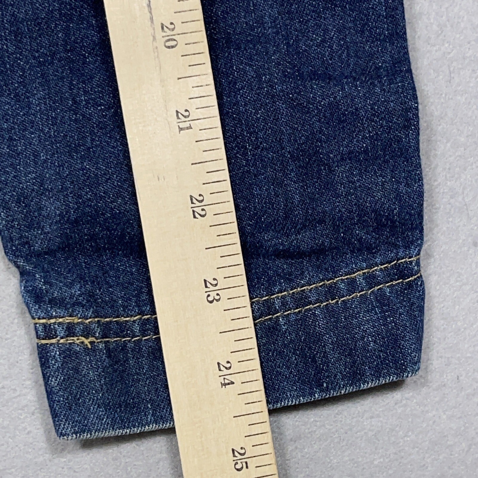 Vintage Denim Jacket Women Medium Regular Fit Dark Blue Wash Vintage 90s Grunge