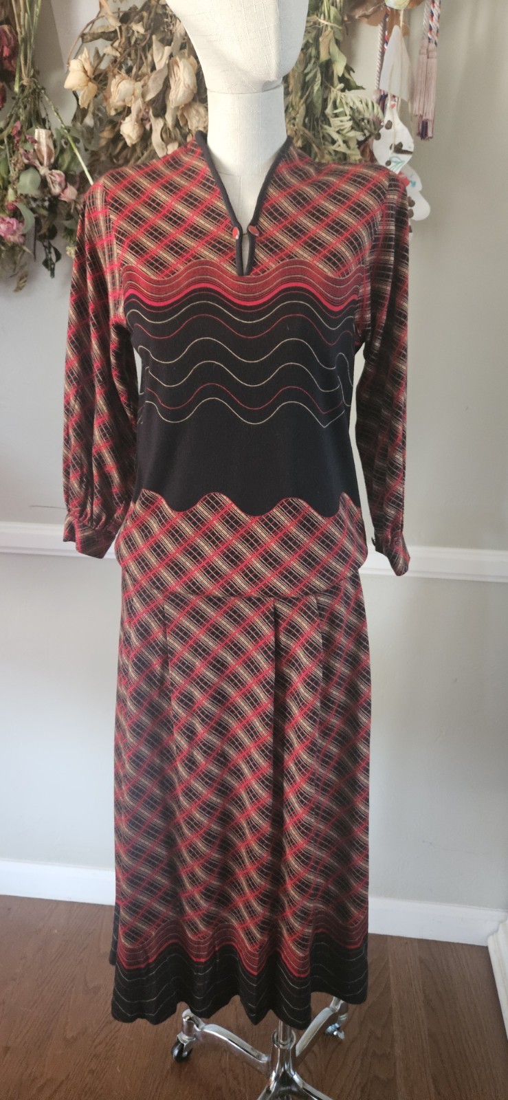 Vintage 1960s La. B. A. Milano- Made In Italy 2 Piece Outfit