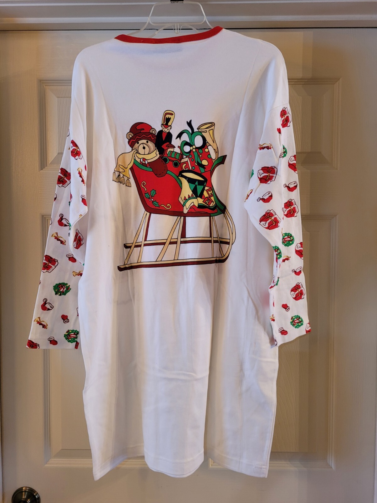 New Vintage The Eagles Eye The Night Before Christmas pajamas size M NOS W/ TAGS