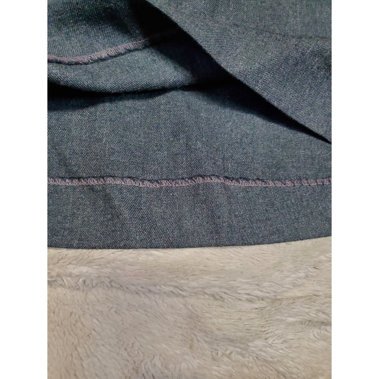 Vintage Gray Collared Maternity Dress 6 Maternal, Modest, Mature Retro Classic