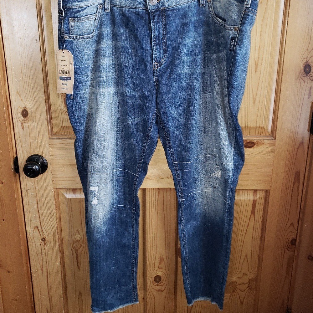 Nwt Silver Jean&rsquo;s Girlfriend Classic 24 plus