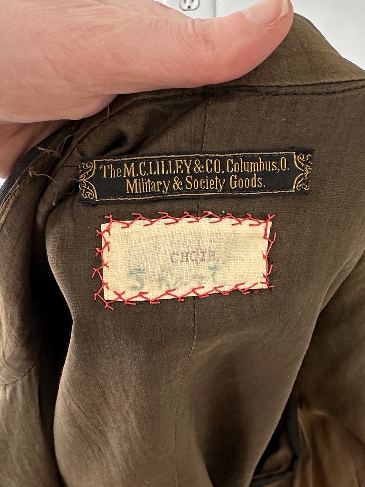 Antique Cotton Choir Duster Button Up Robe