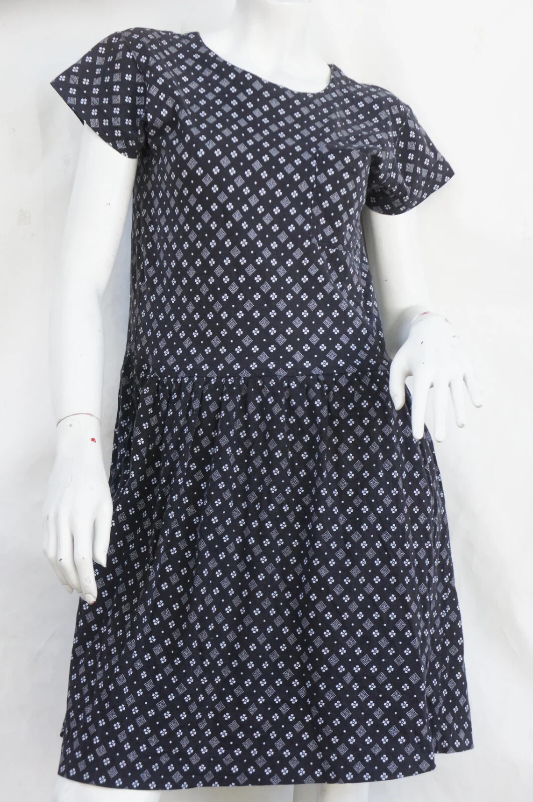 90s Drop Waist T-shirt Dress Liz Sport Petites Cottagecore