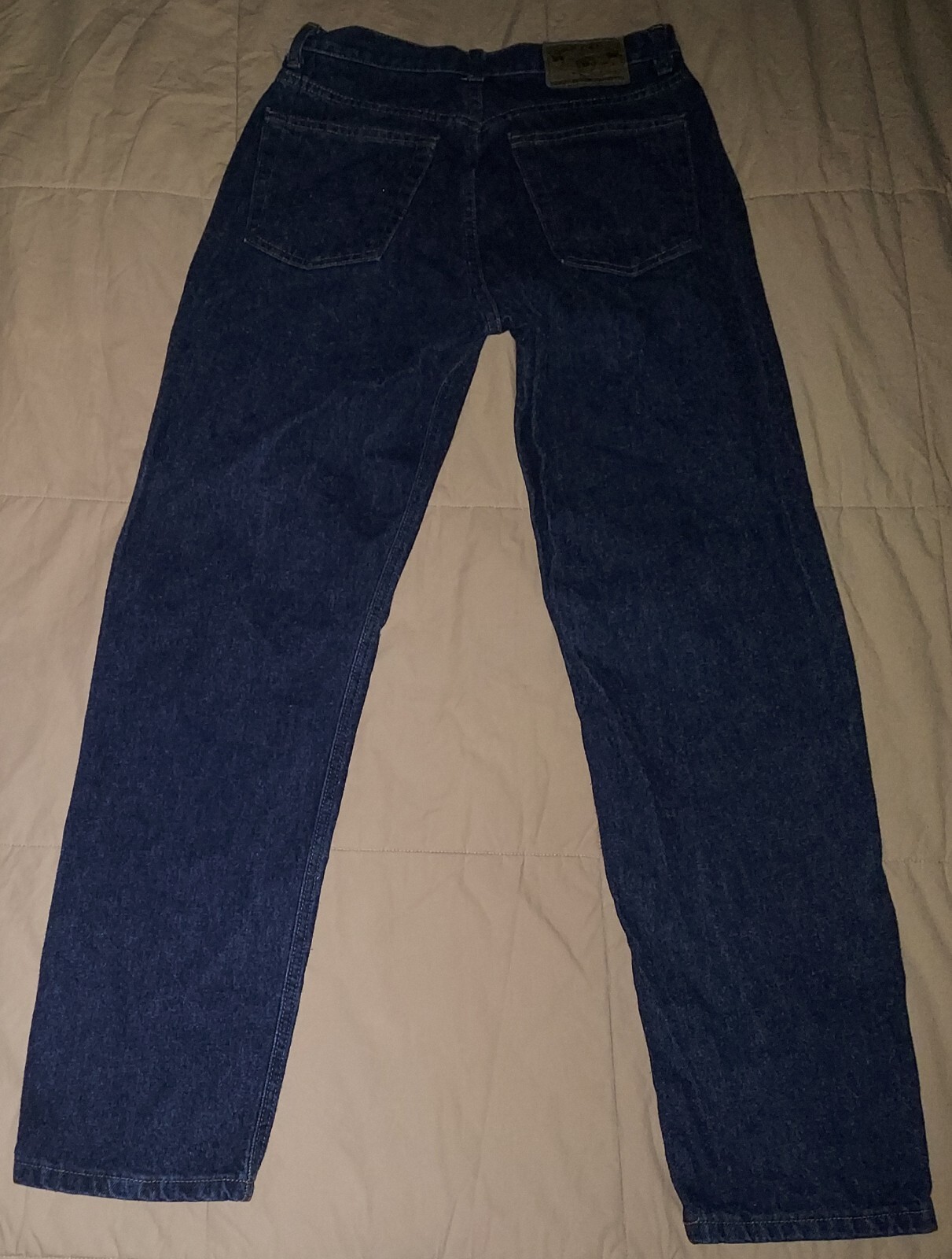VTG GAP DENIM LOOSE FIT JEANS WOMEN&rsquo;S 8 R 27×29.5 DARK BLUE STRAIGHT LEG MOM 90s