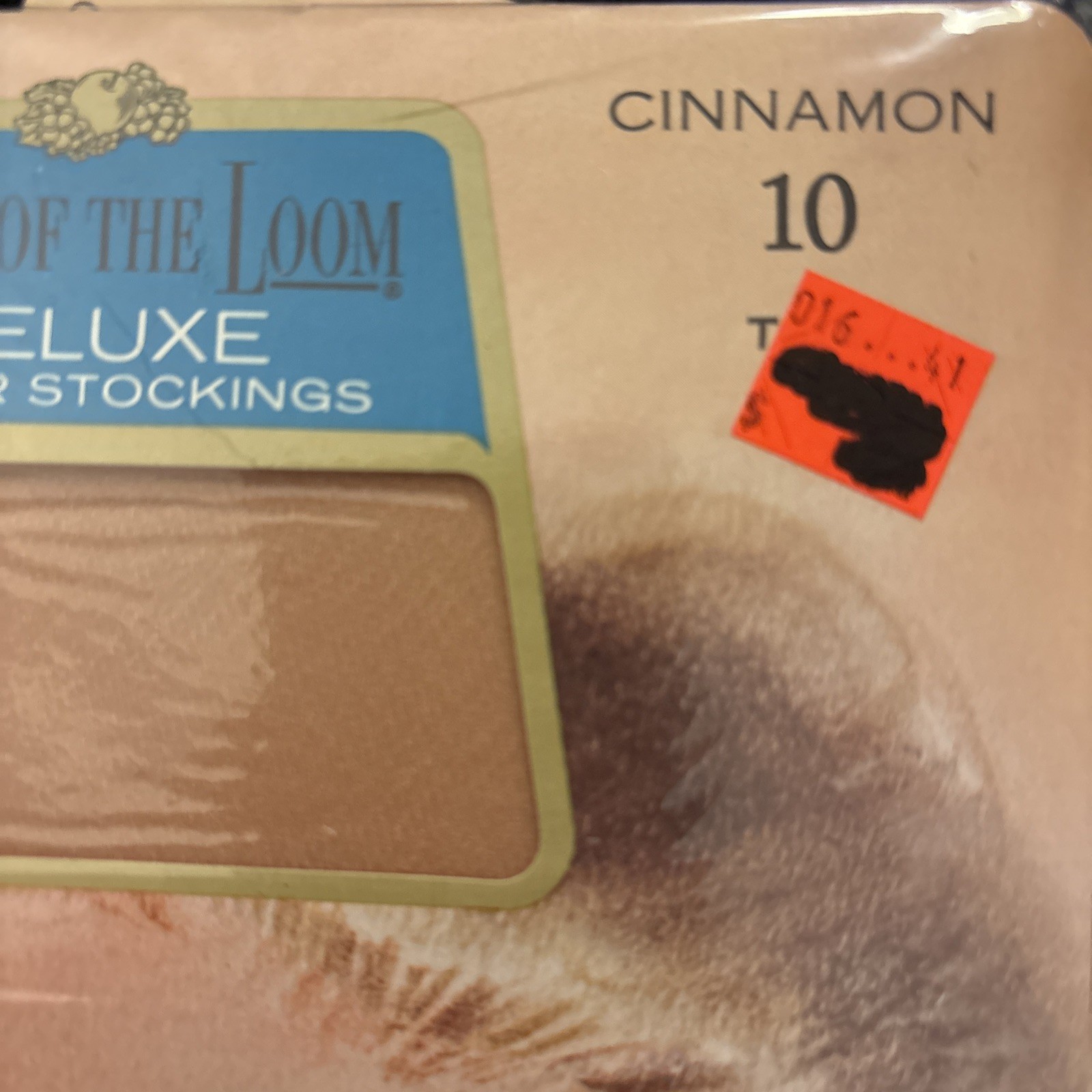 Vintage Fruit Of The Loom Deluxe Sheer Stockings Size 10 Tall Lot 5 Pair B5-1