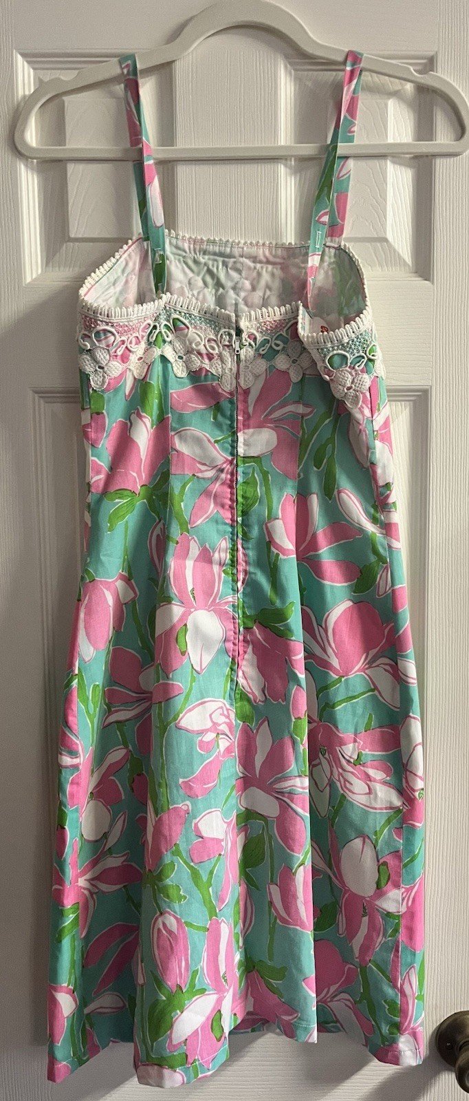 Vintage 1970s Liza By Lilly Pulitzer Floral Sundress Size 5/6