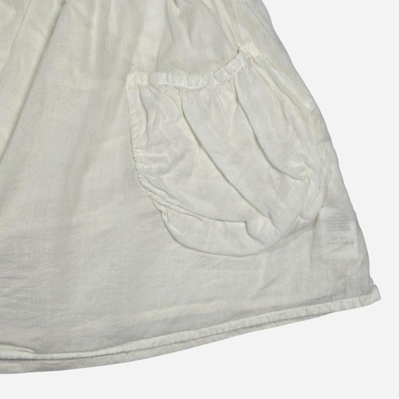 y2k L.E.I white cargo mini skirt / cotton / M / beach, vaca, coquette, 2000s