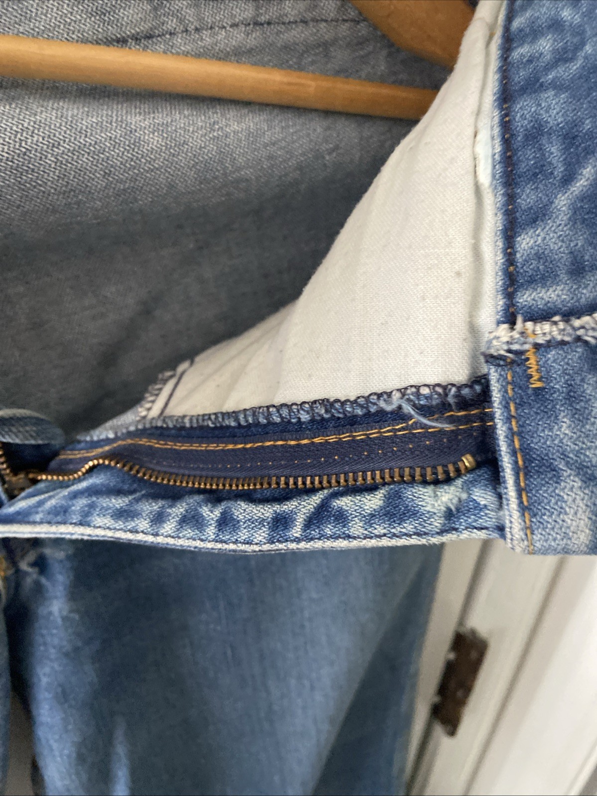 VTG HASH Buckle Back Jeans EUC