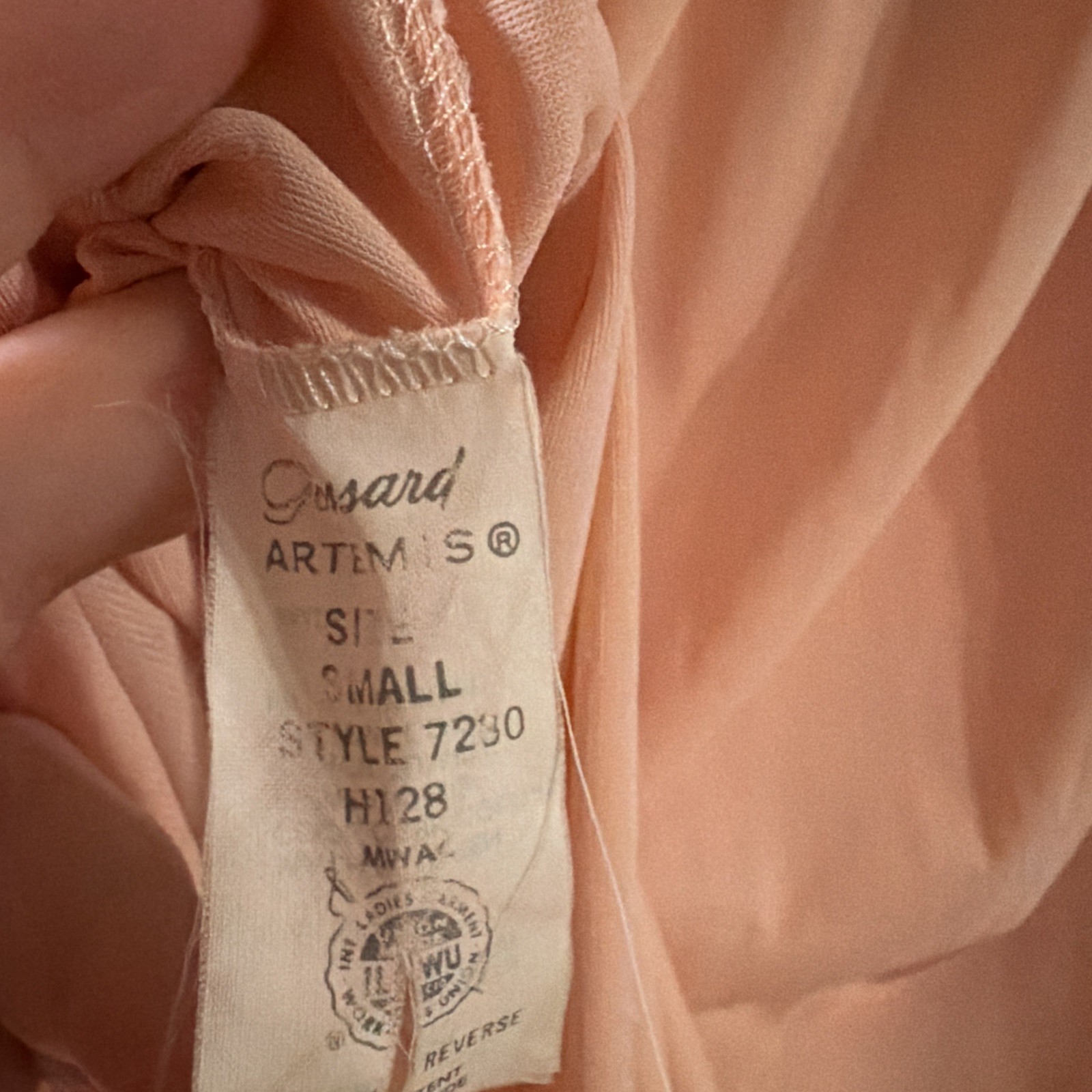Vintage Gossard Artemis Blush Pink Nightgown – Mid-20th Century Style