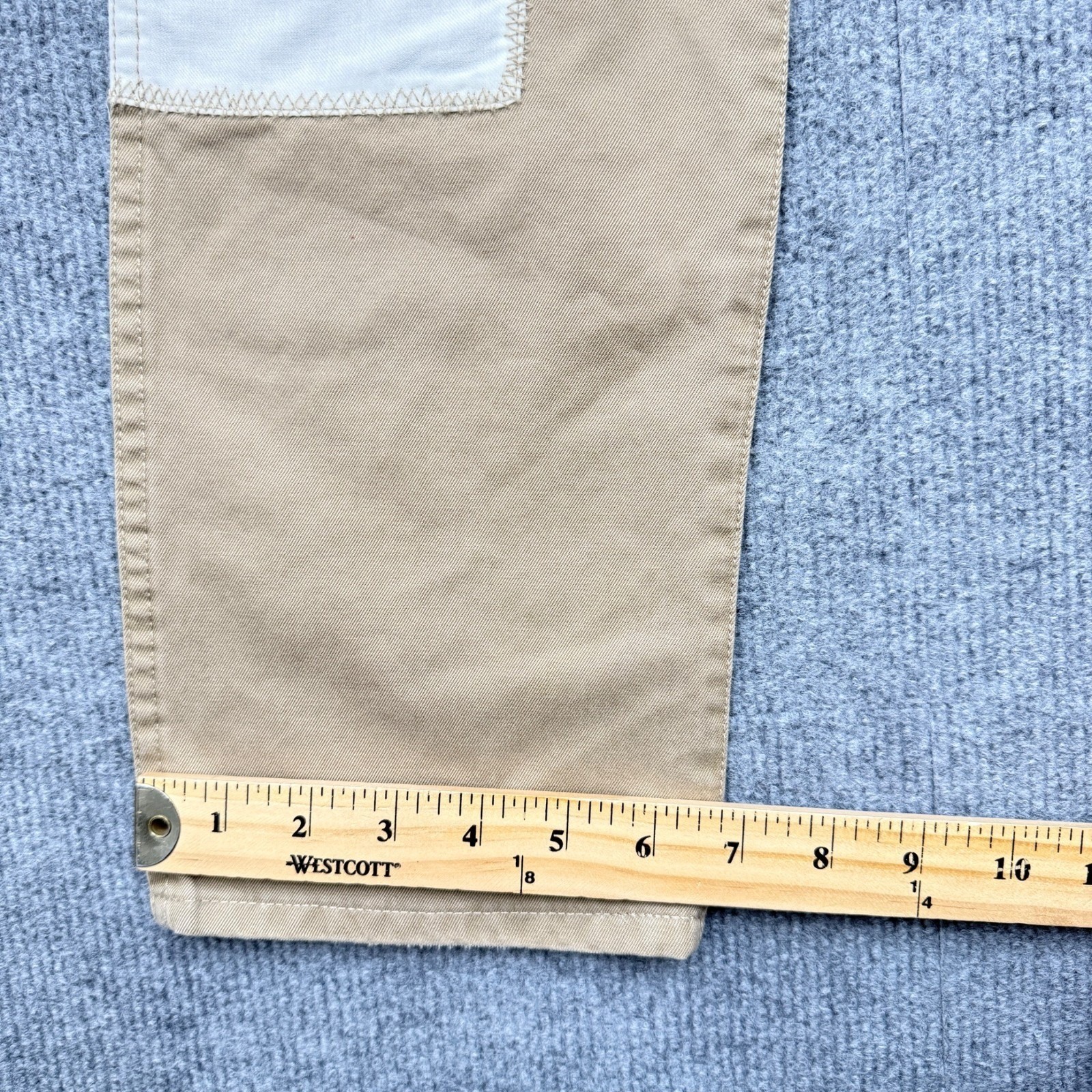 J.Crew Womens 25 Patchwork Chino Pants Cotton Vintage Straight Khaki NWT Preppy