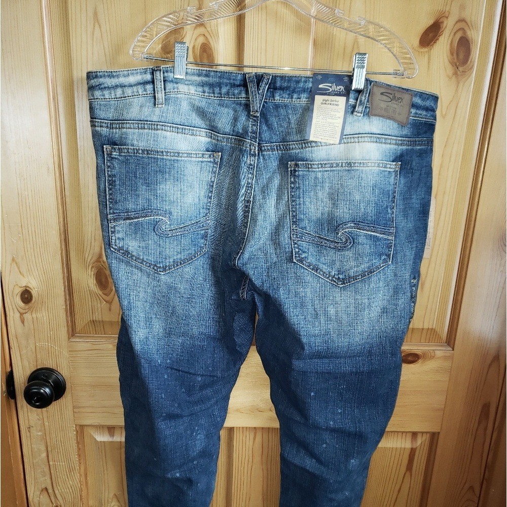 Nwt Silver Jean&rsquo;s Girlfriend Classic 24 plus