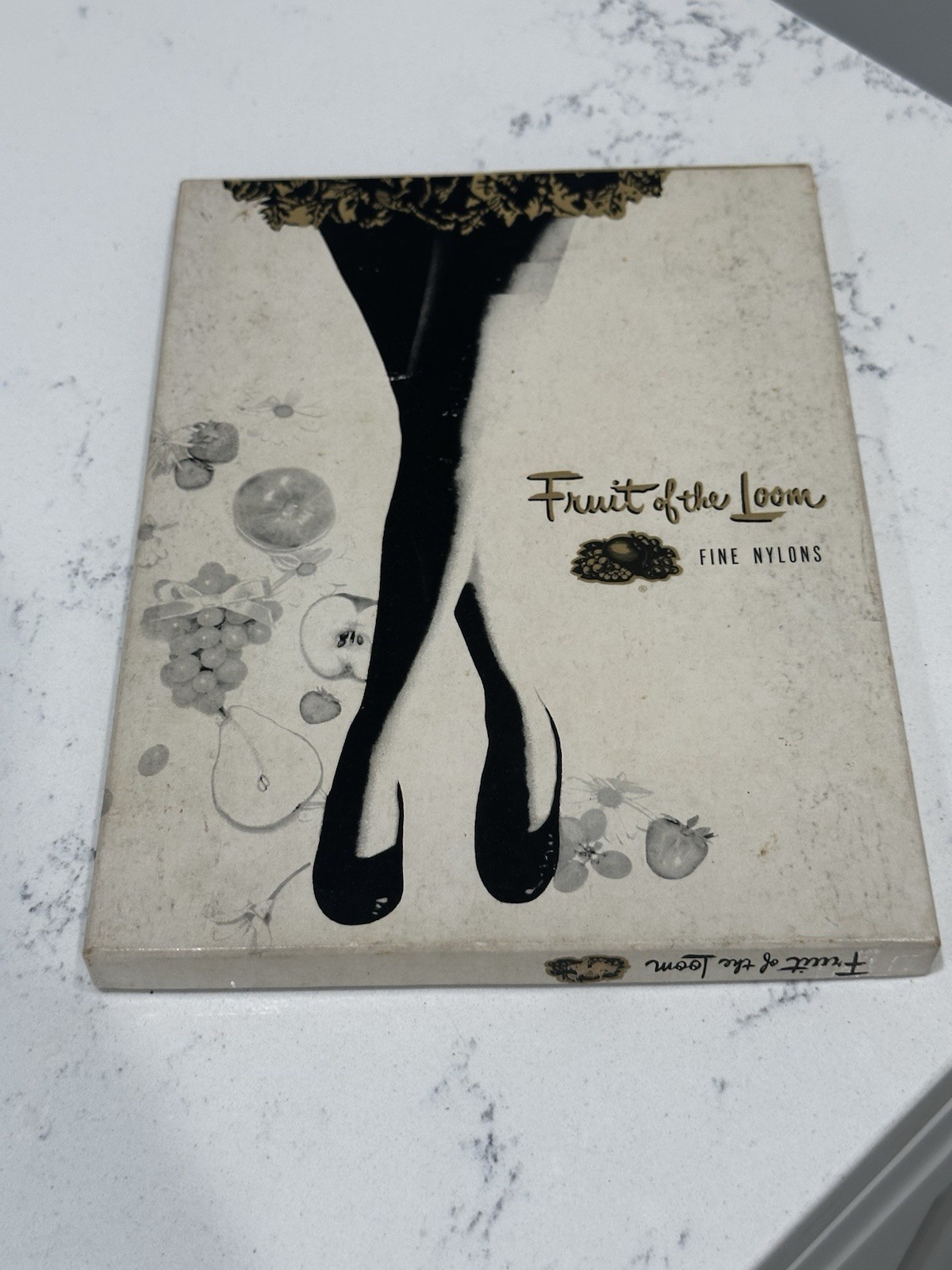 Vintage Fruit of The Loom Fine Nylons-Stockings 5130 Size 9 Average Shadow