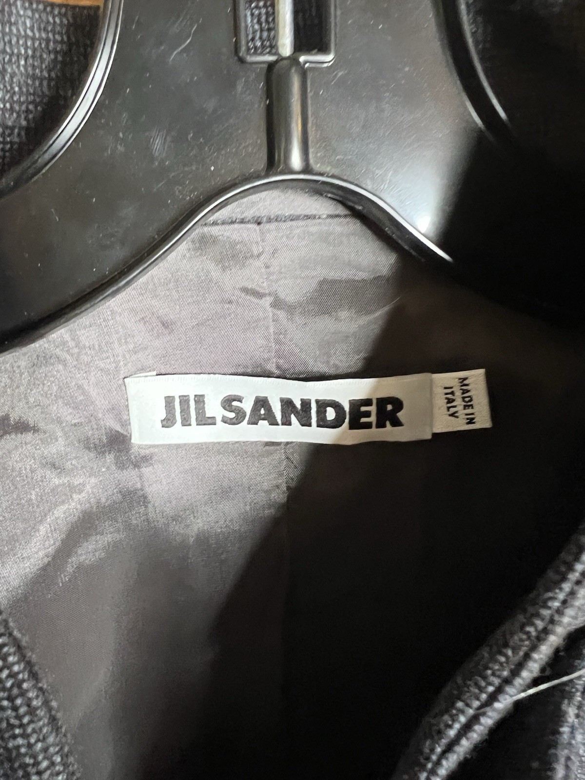 Jil Sander Womens Blazer Jacket Wool Blend Grey EU40 US 10 VINTAGE