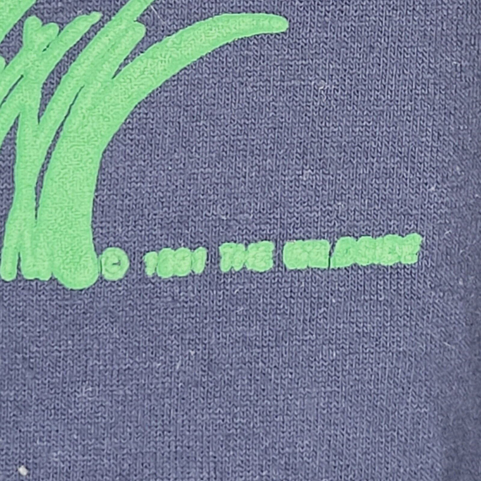 Vintage Daisy Flower T-Shirt Blue Women&rsquo;s XL Single Stitch Boxy Botany USA 90s