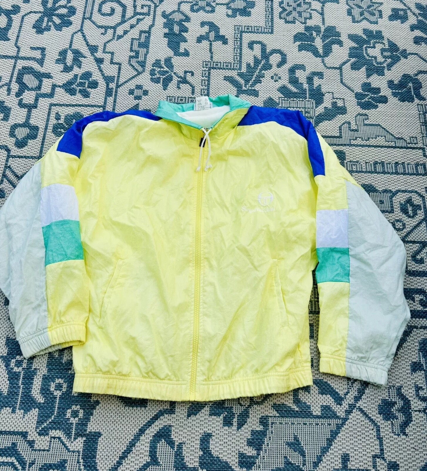Vintage Womens Crazy Cropped Sergio Tacchini Vintage