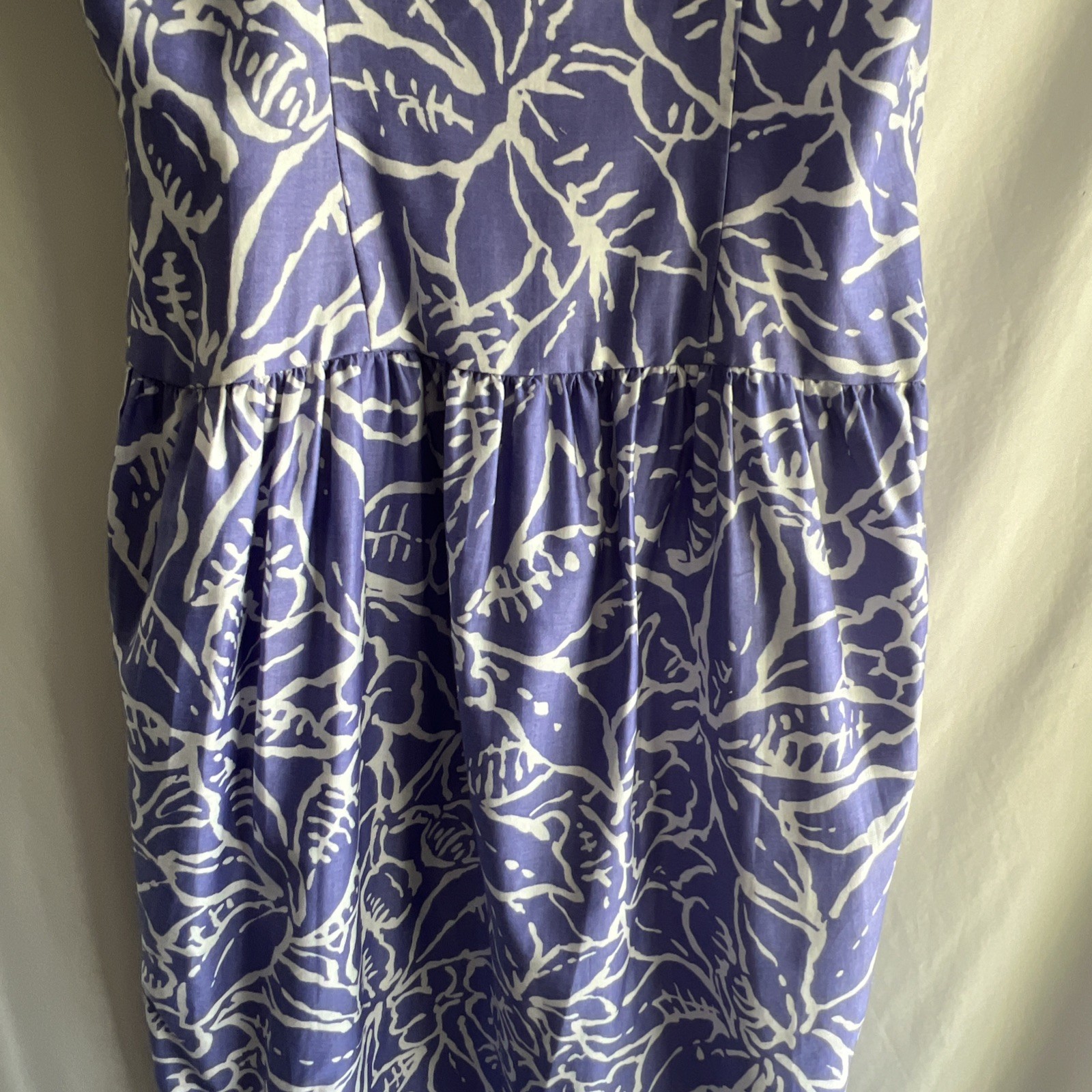 1980s Vintage Handmade Basque Drop Waist Sun Dress MIDI Tulip Skirt Size 4/6