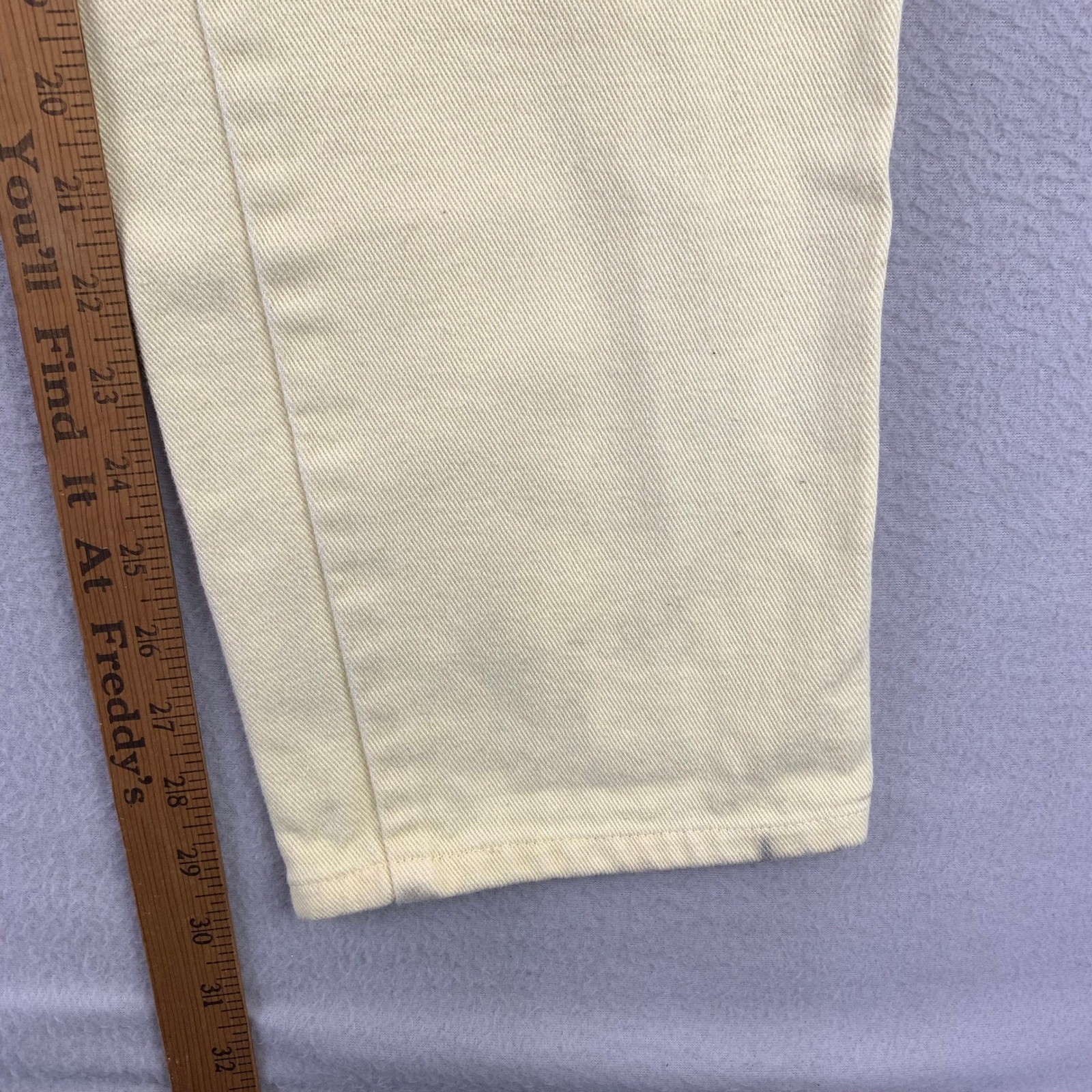 Vintage Rockies No Back Western Jeans Women 30/11 Yellow Denim High Rise Studs