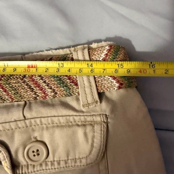 Vintage juniors no boundaries micro mini shorts with belt y2k size 9
