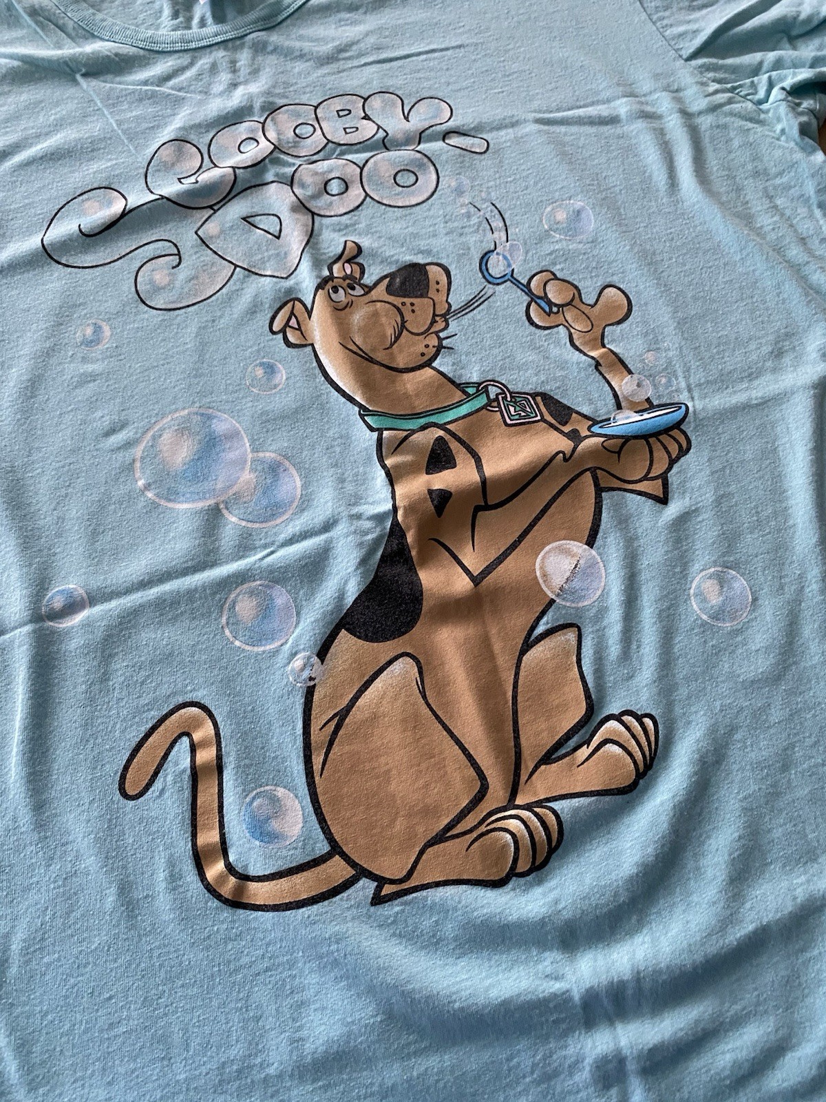 Vintage Scooby Doo Cartoon Network Bubbles Sleep Shirt One Size