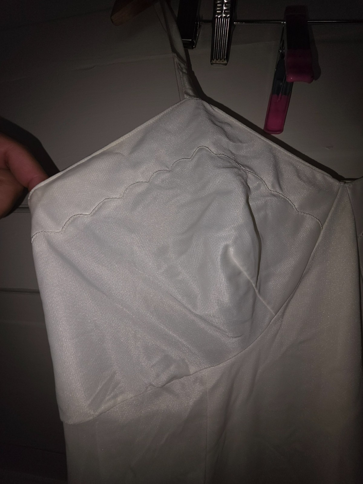 Circ. 70&rsquo;s – Sears Slip White Full Slip Size 36 Average Nylon USA