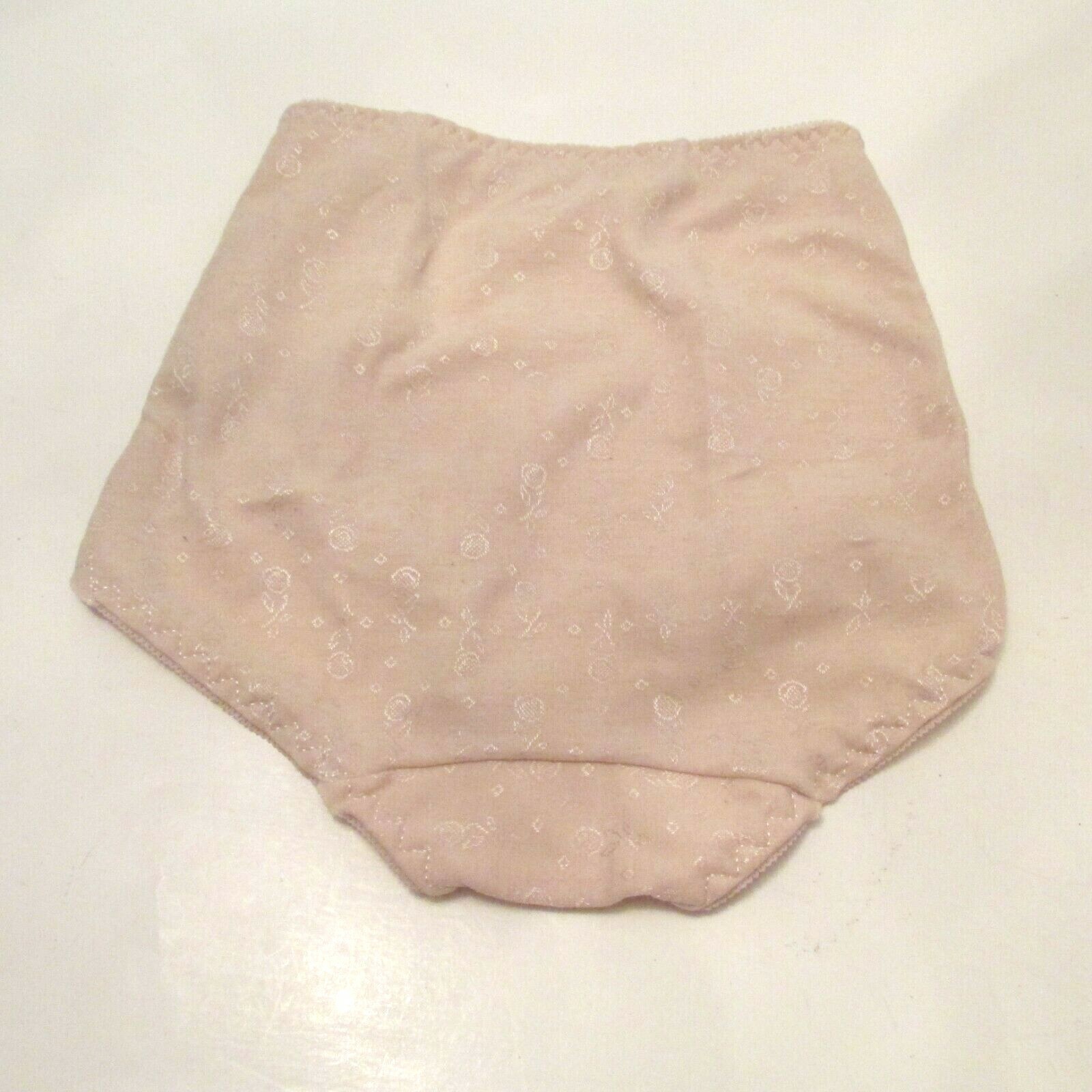 Rocky Mount Polyester Cotton Lycra Mild Control Shaper Brief Pantie M USA made