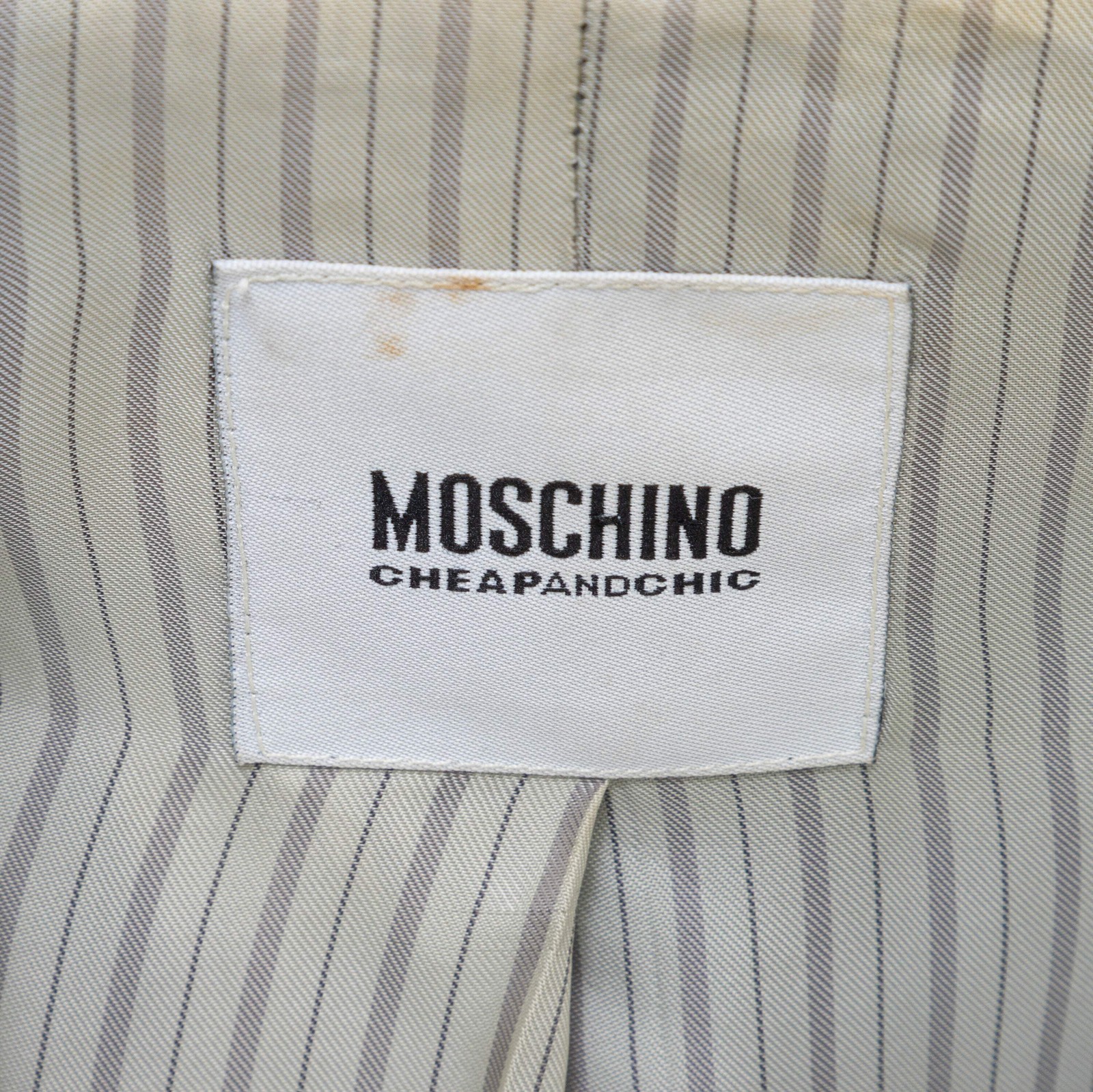 Vintage Moschino Cheap & Chic Wool Coat 2010s – Retro Chic Women&rsquo;s Coat