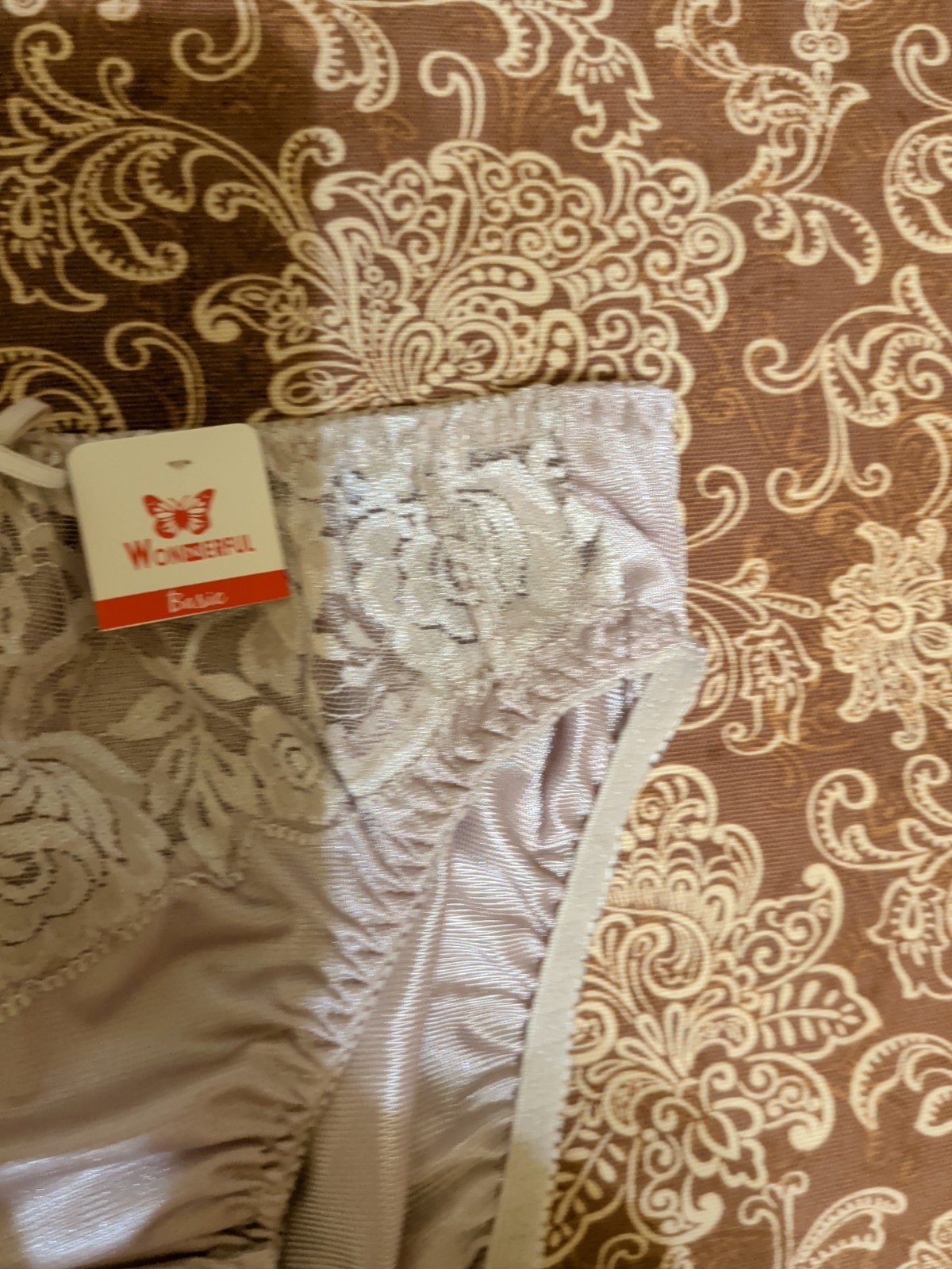 Vtg Satin Brief Panties Size S/M