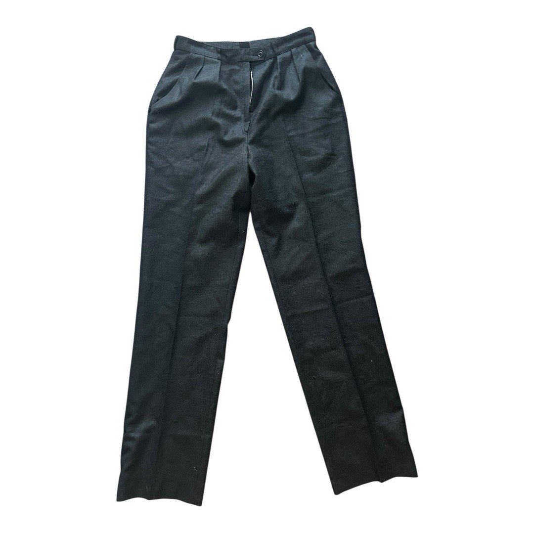 Vintage Giorgio Sant’ Angelo 100% Wool Pants Women’s Size 10 High Waist Pleated