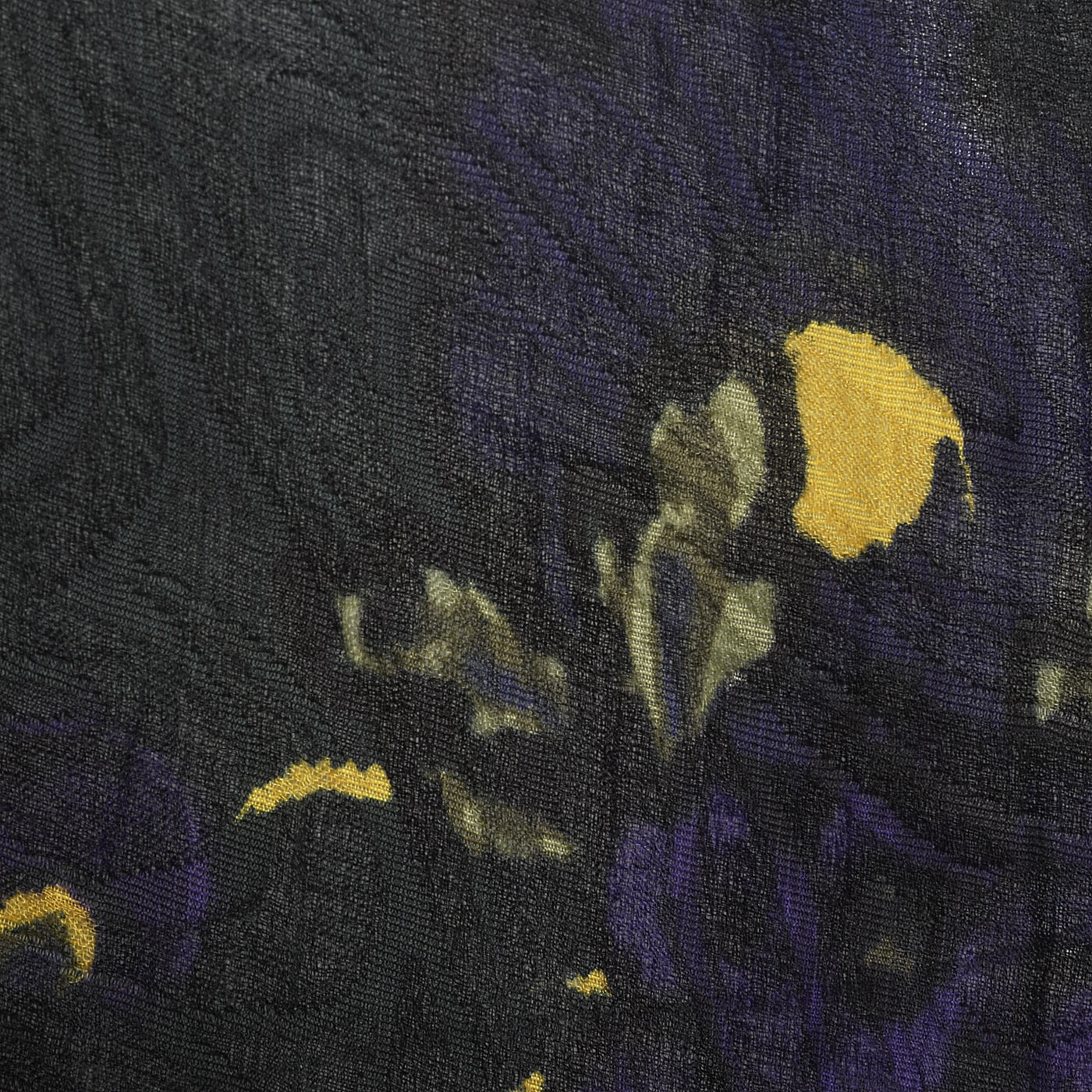 Medium 2010s Marni Silk Wool Tank Top Sleeveless Tank Purple Floral French Seams