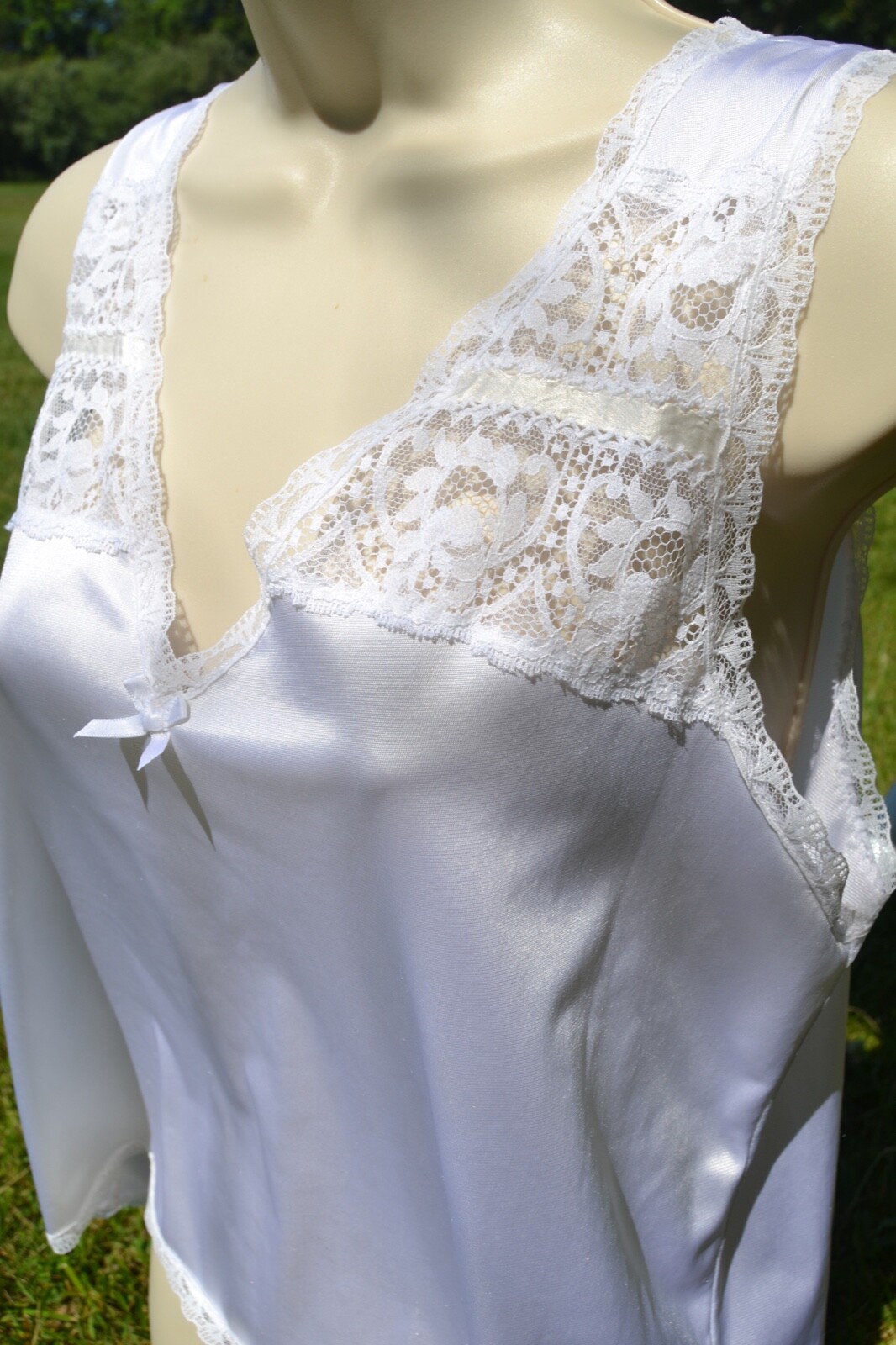 White Camisole by Melody Size Large.