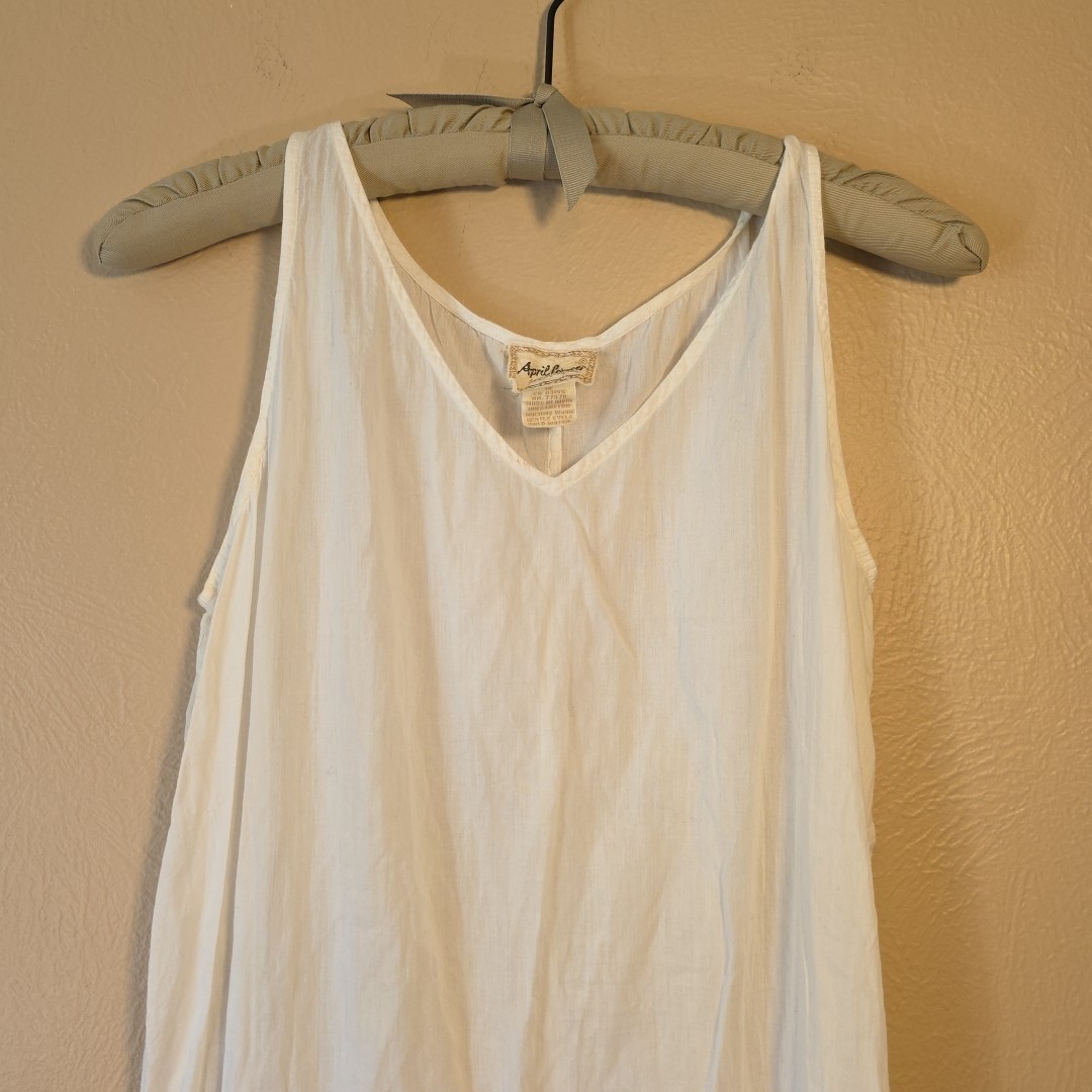 VTG 90s April Cornell for Cornell Trading Cotton Slip Dress Nightgown Women&rsquo;s M